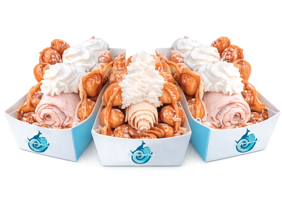 Monster Bubble Waffle